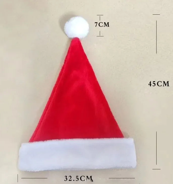 Soft Plush Christmas Hat