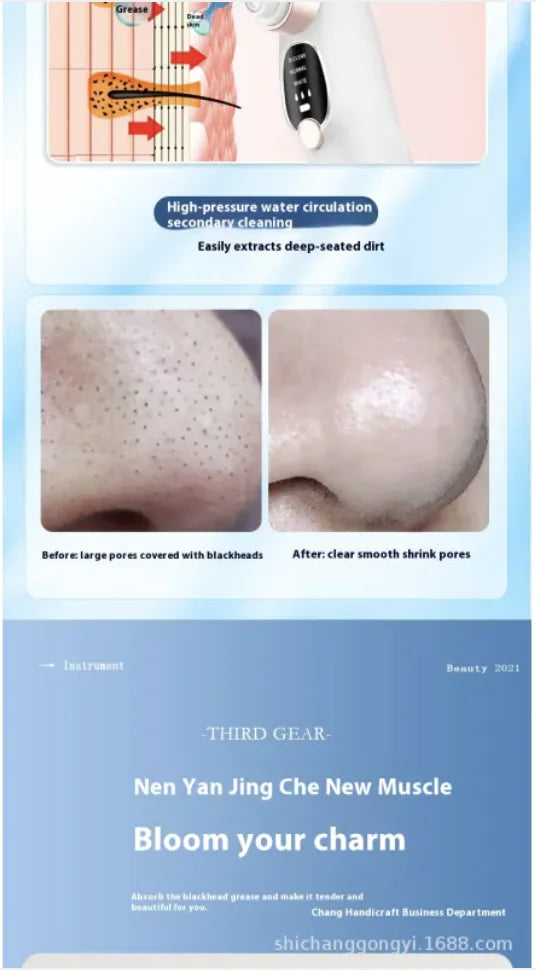 Pore Cleaning Skin Spray Beauty Instrument