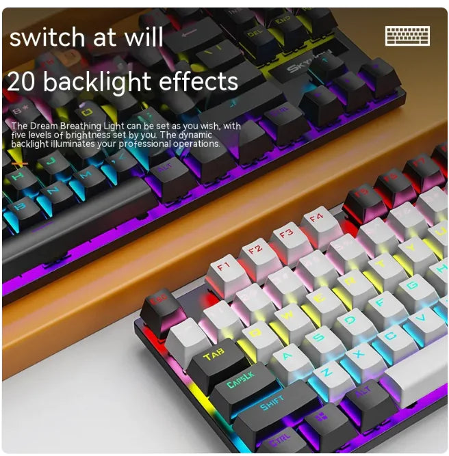 K87 Mechanical Wired Keyboard