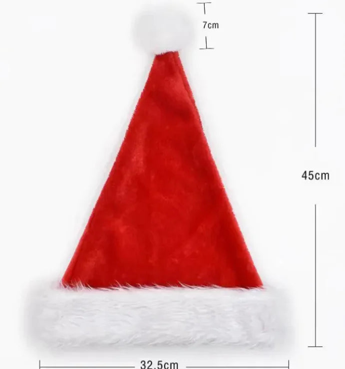 Soft Plush Christmas Hat