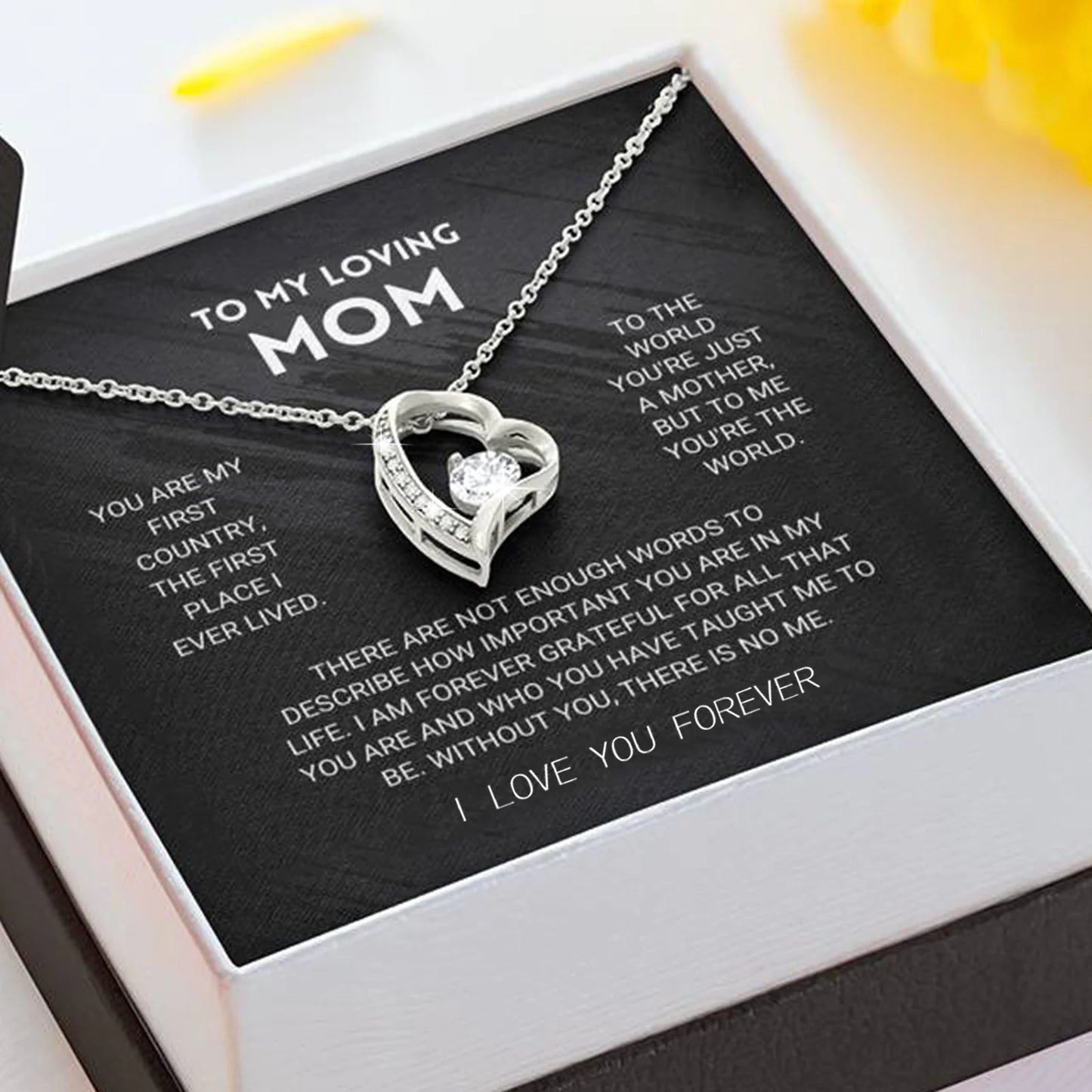 Personalized Hollow Heart Pendant