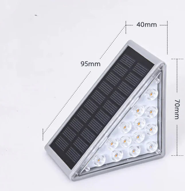 Solar-Powered Step Light