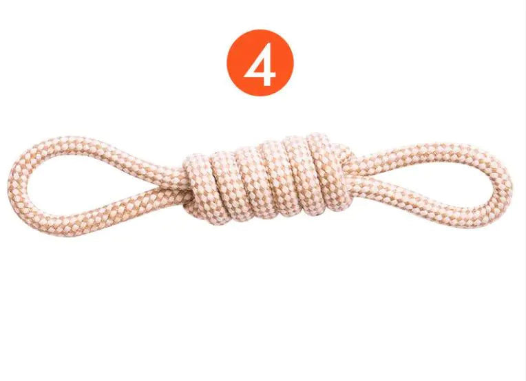 9 Packs Sustainable Natural Cotton Hemp Organic Tough Rope Dog Toy Chew Set Hemp Dog Toy