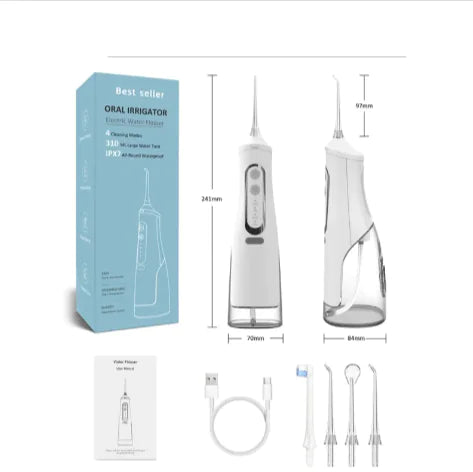 Portable Electric Water Flosser for Household Use