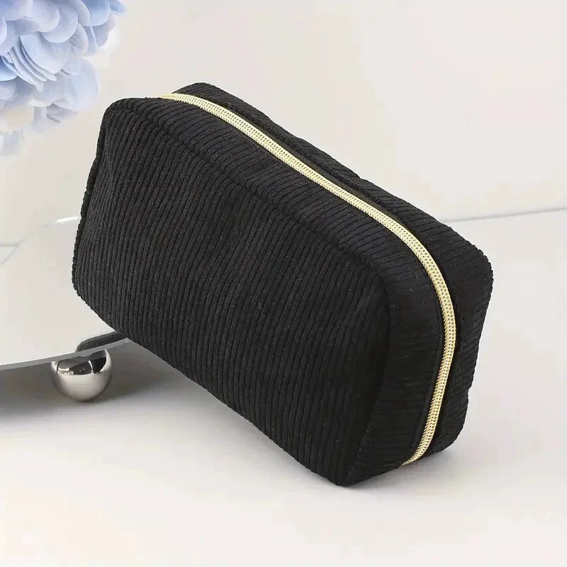 Corduroy Cosmetic Bag